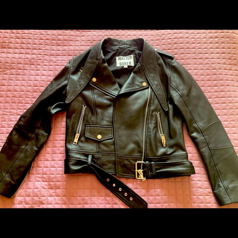 Leather jacket